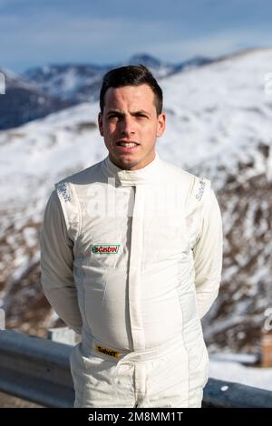 DUFAS Bryan(FR), RX EVOLUTION, portrait lors du Clio Ice Trophy 2023 2023 - GSeries G1 sur le circuit Andorre - pas de la Casa, on 14 janvier 2023 à Encamp, Andorre - photo Damien Doumergue / DPPI crédit: DPPI Media/Alay Live News Banque D'Images