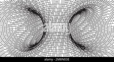 Abstrait grille Mosaïque tunnel constructions vecteur Illustration de Vecteur