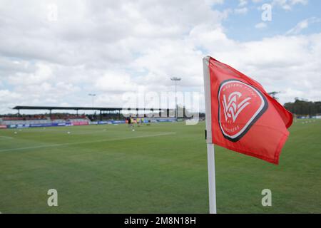 Sydney, Australie. 14th janvier 2023. Un point de vue général avant le match entre les Wanderers et l'Ouest Uni au parc de football de Wanderers sur 14 janvier 2023 à Sydney, Australie Credit: IOIO IMAGES/Alamy Live News Banque D'Images