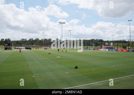 Sydney, Australie. 14th janvier 2023. Un point de vue général avant le match entre les Wanderers et l'Ouest Uni au parc de football de Wanderers sur 14 janvier 2023 à Sydney, Australie Credit: IOIO IMAGES/Alamy Live News Banque D'Images