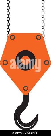 modèle de vectorisation du logo crane Illustration de Vecteur