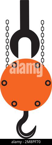 modèle de vectorisation du logo crane Illustration de Vecteur