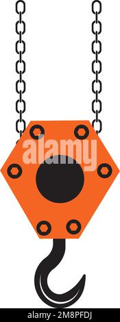 modèle de vectorisation du logo crane Illustration de Vecteur