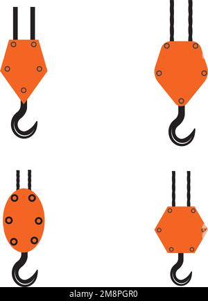 modèle de vectorisation du logo crane Illustration de Vecteur