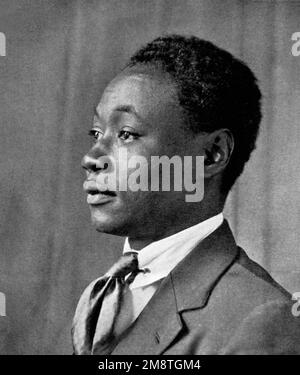 Claude McKay. Portrait de la jamaïcaine - écrivain et poète américain, Festus Claudius 'Claude' McKay (1890-1948), 1920 Banque D'Images