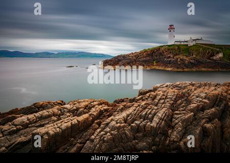 Le phare de Fanad Head en Irlande Banque D'Images