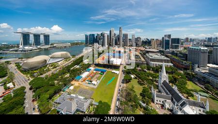 Ville de Singapour Banque D'Images