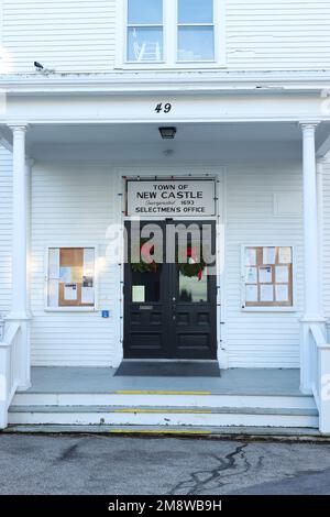 New Castle est une île sur la côte de New Hampshire.aboutting Portsmouth c'est le point le plus petit et le plus à l'est de l'état du New Hampshire. Belles vues, Banque D'Images