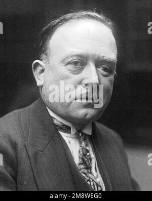 Vincent Auriol, Vincent Jules Auriol (1884 – 1966) politicien français et président de la France de 1947 à 1954. Banque D'Images