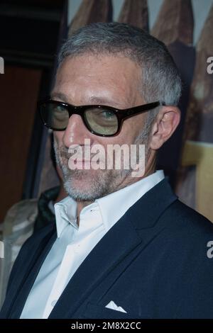 Vincent Cassel assiste à l'Astérix et Obelix: L'Empire du milieu première au Grand Rex Cinéma à Paris, France sur 15 janvier 2023. Photo d'Aurore Marechal/ABACAPRESS.COM Banque D'Images