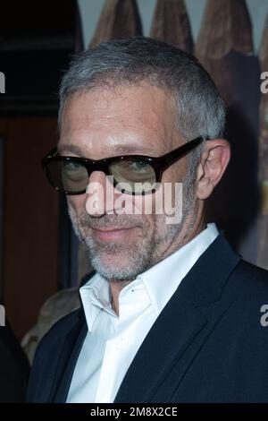 Vincent Cassel assiste à l'Astérix et Obelix: L'Empire du milieu première au Grand Rex Cinéma à Paris, France sur 15 janvier 2023. Photo d'Aurore Marechal/ABACAPRESS.COM Banque D'Images