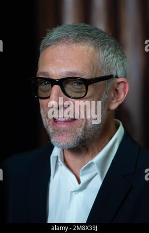 Vincent Cassel assiste à l'Astérix et Obelix: L'Empire du milieu première au Grand Rex Cinéma à Paris, France sur 15 janvier 2023. Photo d'Aurore Marechal/ABACAPRESS.COM Banque D'Images