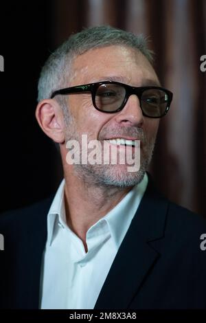 Vincent Cassel assiste à l'Astérix et Obelix: L'Empire du milieu première au Grand Rex Cinéma à Paris, France sur 15 janvier 2023. Photo d'Aurore Marechal/ABACAPRESS.COM Banque D'Images