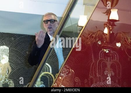 Vincent Cassel assiste à l'Astérix et Obelix: L'Empire du milieu première au Grand Rex Cinéma à Paris, France sur 15 janvier 2023. Photo d'Aurore Marechal/ABACAPRESS.COM Banque D'Images