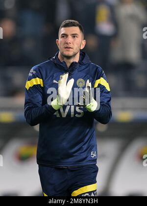 ISTANBUL - Fenerbahce SK gardien de but Ertugrul Cetin pendant le match turc Super LIG entre Fenerbahce AS et Galatasaray COMME au stade Ulker sur 8 janvier 2023 à Istanbul, Turquie. AP | hauteur néerlandaise | GERRIT DE COLOGNE Banque D'Images