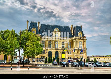 Hôtel de ville de Versailles dans le département des Yvelines de France Banque D'Images