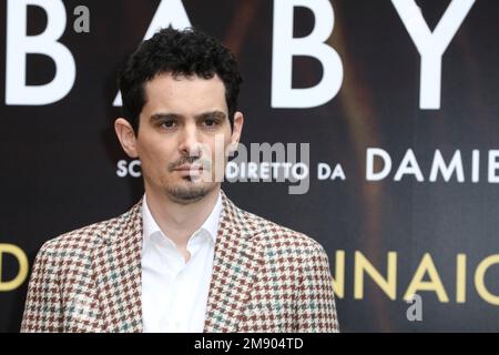 Rome, Italie. 16th janvier 2023. Rome, Hotel de la ville, photocall film 'Babylon'. Photo: Damien Chazelle crédit: Agence de photo indépendante/Alamy Live News Banque D'Images