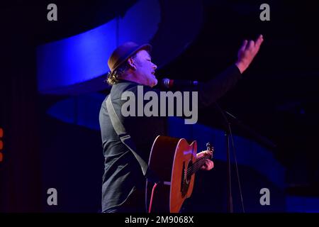 Mark Chadwick au Great British Folk Festival, Skegness, Royaume-Uni. 6 janvier-8th 2023. Banque D'Images