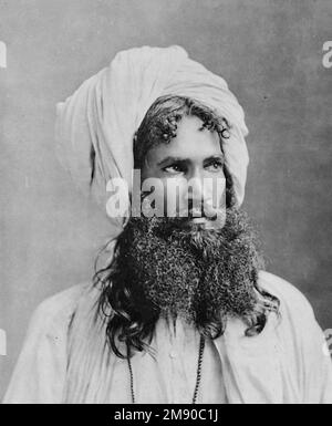 Raja Deen Dayal - astrologue - 1892 Banque D'Images
