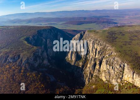 Un beau paysage des gorges de Turda en Roumanie Banque D'Images