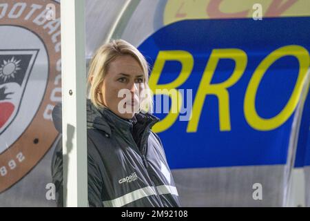 Bromley, Royaume-Uni. 15th janvier 2023. Hayes Lane, Bromley, Angleterre, Jan 15th 2023 Melissa Phillips, directrice de London City Lionesses, lors du match de championnat Barclays FA Womens entre Crystal Palace et London City Lionesses à Hayes Lane, Bromley, Angleterre. (Stephen Flynn/SPP) crédit: SPP Sport Press photo. /Alamy Live News Banque D'Images