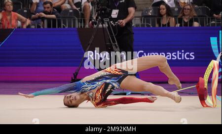 Gymnastique rythmique FIG World Challenge Cup 2022 (Cluj Napoca) Banque D'Images