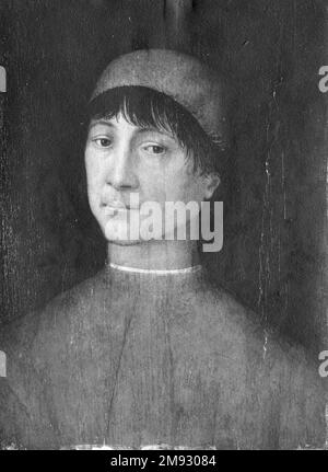 Portrait d'un jeune homme Bernardino di Betto, appelé Pinturicchio (italien, Umbrian School, ca. 1454-1513). Portrait d'un jeune homme, env. 1500. Température sur panneau, 14 9/16 x 10 9/16 po. (37 x 26,8 cm). Art européen ca. 1500 Banque D'Images