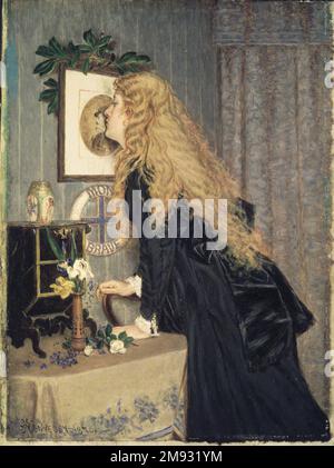 Mon Brave William John Hennessy (américain, 1839-1917). Mon Brave, 1870. Huile à bord, 11 15/16 x 8 15/16 in. (30,4 x 22,7 cm). Art américain 1870 Banque D'Images