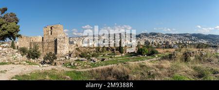 La plus ancienne ville du monde, Byblos, Liban Banque D'Images