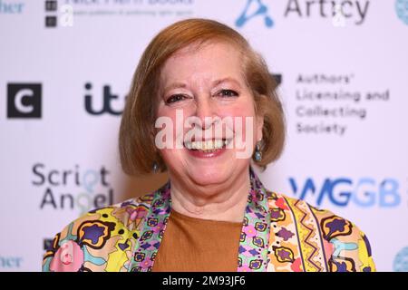 Londres, Royaume-Uni. 16 janvier 2023. Gail Renard assiste aux Prix de la Guilde des écrivains de Grande-Bretagne 2023, au Royal College of Physicians, Londres. Date de la photo: Lundi 16 janvier 2023. Le crédit photo devrait se lire: Matt Crossick/Empics/Alamy Live News Banque D'Images