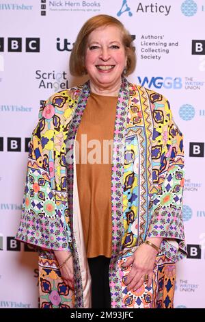 Londres, Royaume-Uni. 16 janvier 2023. Gail Renard assiste aux Prix de la Guilde des écrivains de Grande-Bretagne 2023, au Royal College of Physicians, Londres. Date de la photo: Lundi 16 janvier 2023. Le crédit photo devrait se lire: Matt Crossick/Empics/Alamy Live News Banque D'Images