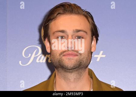 Rome, Italie. 16th janvier 2023. Douglas Booth assiste à la série de photocall de Paramount 'ce sac noir sale' au Space Cinema Moderno. (Photo de Mario Cartelli/SOPA Images/Sipa USA) crédit: SIPA USA/Alay Live News Banque D'Images