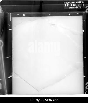 Peinture d'un homme sentant une fleur de Lotus peinture d'un homme sentant une fleur de Lotus, ca. 1539-1075 B.C.E. Calcaire, gesso, pigment, cadre: 9 11/16 x 8 3/8 po. (24,6 x 21,3 cm). Art égyptien, classique, ancien proche de l'est ca. 1539-1075 B.C.E. Banque D'Images