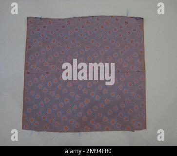 Nuance textile , 1950s à 1960s. Soie, 22 x 16 po (55,9 x 40,6 cm). 1950s à 1960s Banque D'Images
