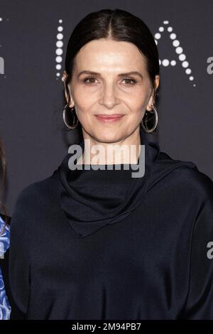 Juliette Binoche assiste au Cesar - révélations 2023 au Trianon, sur 16 janvier 2023 à Paris, France.photo de David Niviere/ABACAPRESS.COM Banque D'Images