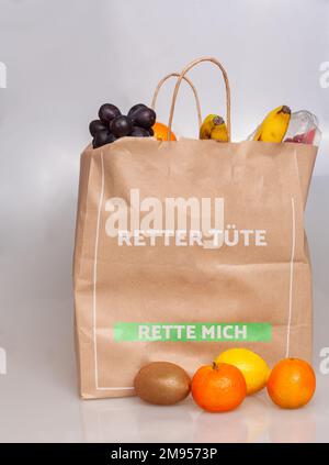 Sac Sauveur ( langue allemande ) Banque D'Images