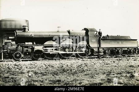 Locomotive no 4023 King George 4-6-0 moteur Banque D'Images