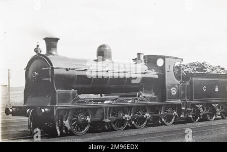 Locomotive no 604 0-8-0 Banque D'Images
