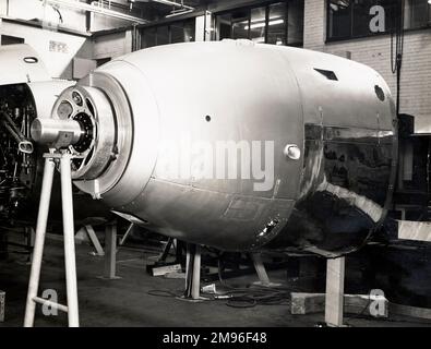 Napier Eland Canadair power plant Banque D'Images