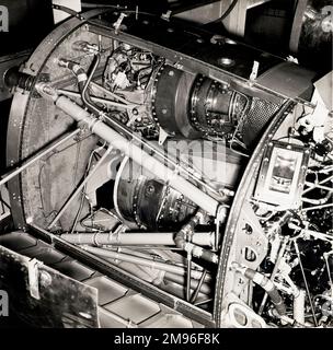 Napier Eland Canadair power plant Banque D'Images