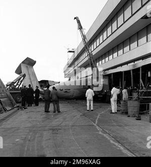 Le premier D.31 turbulent construit par Rollason pour le Tiger Club. Banque D'Images