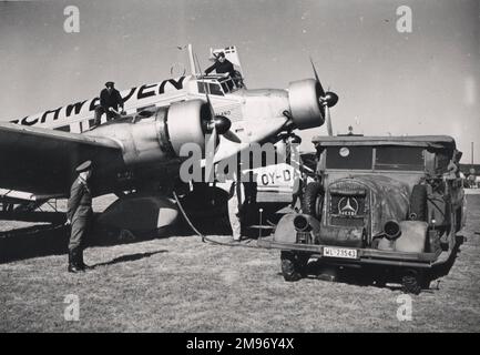 Junkers Ju52/3m. Banque D'Images