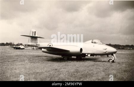 Gloster Meteor F8, WA823. Banque D'Images