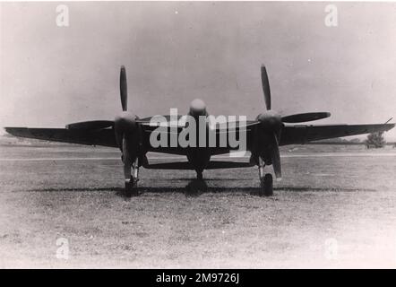 Le premier prototype de Havilland Sea Hornet NF21, PX230, est un RAF Hornet F1 converti. Banque D'Images