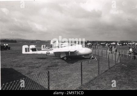 The Ghost-engined de Havilland Vampire F1, TG278, à Farnborough, le 12 septembre 1948. Banque D'Images