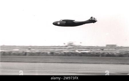 French de Havilland Sea Venom. Banque D'Images