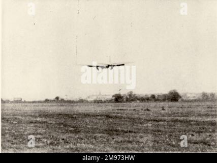 Le premier vol inaugural du premier English Electric Canberra, VN799, le 13 mai 1949. Banque D'Images