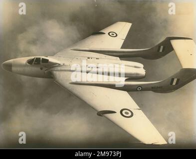 Le deuxième prototype de Havilland DH110, WG240. Banque D'Images