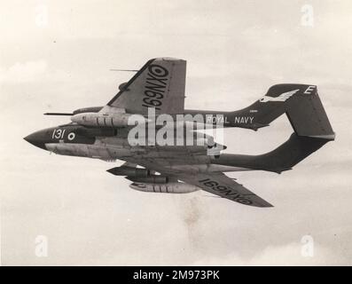 De Havilland Sea Vixen FAW2, XN691, du 899 Squadron. Banque D'Images