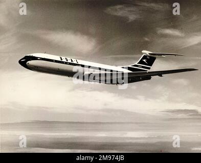 Vickers VC10, G-ARVA, dans les marquages BOAC. Banque D'Images